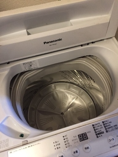 【値下】パナソニック製全自動洗濯機 単身用