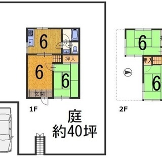 湯の花温泉街！借家で4.5万円☆駅まで車で20分！家庭菜園ができる庭付き - 亀岡市