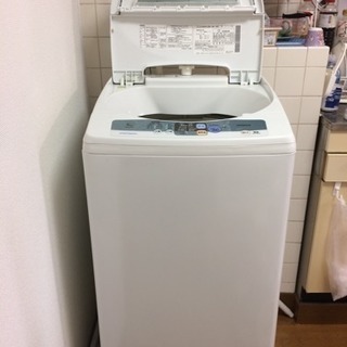 洗濯機 2008年製 日立HITACHI NW-5HR-W [全...