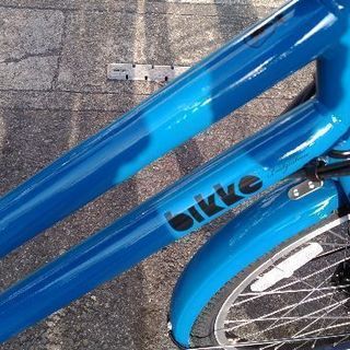 ブリヂストン子供乗せ電動自転車 ビッケグリdd リバーブルー BG0B48