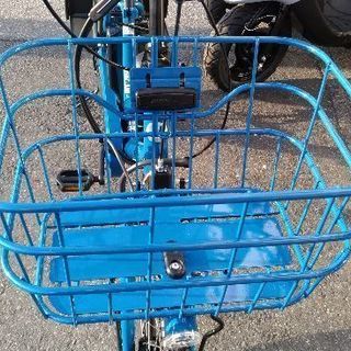 ブリヂストン子供乗せ電動自転車　ビッケグリdd　リバーブルー　BG0B48