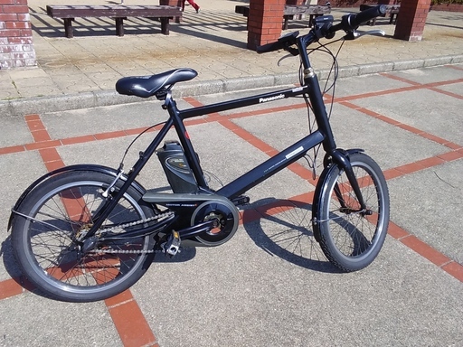 20インチ電動自転車　パナソニック製　電池3個付き（5AH 2個、4AH 1個）