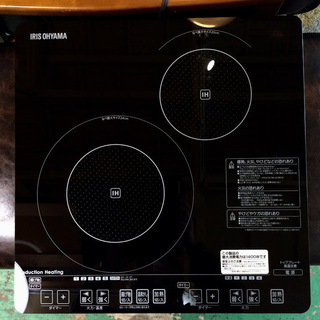 【送料無料・設置無料サービス有り】IH調理器 IRIS OHYAMA IHC-S212 中古