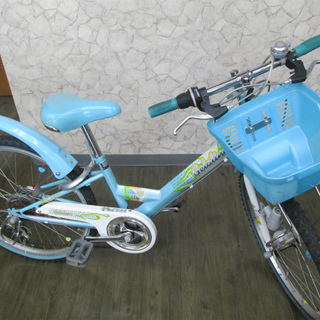 子供用自転車（女の子用）２４インチ/ ブルー