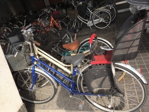 子供席付き自転車