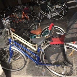 子供席付き自転車