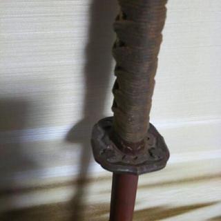 軍刀竹光  刀掛台セット