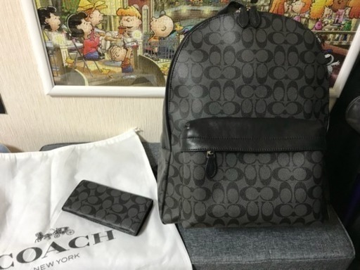 メンズ coach リュック・バックパック