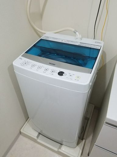 値下げ！　ハイアール　洗濯機　5,5キロ　使用1年　一人暮らし