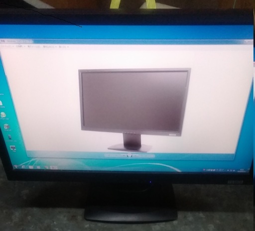 [値下げ]Galleria Core i7 2600 3.4GHｚ/3TB/4GB/Win7 モニター付き