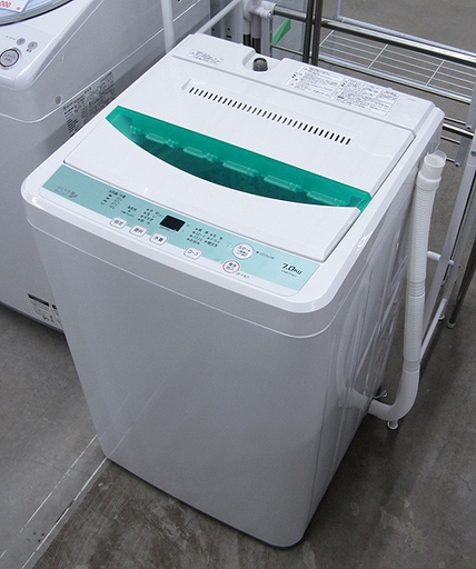 ヤマダ電機オリジナル HERB Relax 全自動洗濯機  7.0kg 2017年製 グリーン YWM-T70D1