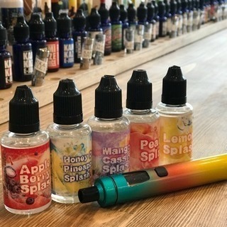 未だかつてない清涼感を体験できるS PLASH E-LIQUID...