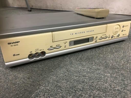 SHARP シャープ VHS ビデオテープレコーダー VC-GH10 2001年製 動作OK