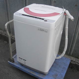 SHARP 全自動洗濯機 ES-GE60P 2015年製 美品小平