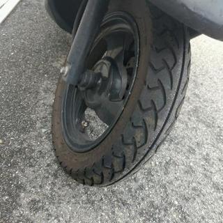 ホンダ　スペイシー100　タイヤ等交換