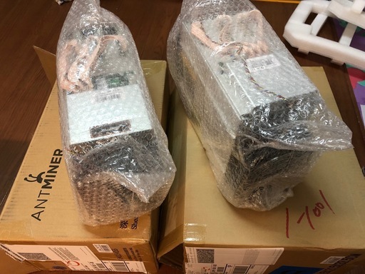 AntminerS9 13.5TH/s＆AntminerA3　815GH/s ２台 マイニング専用ASIC【新品・送料無料】【国内発送・即納】