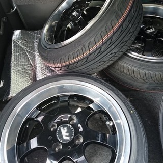 レイズ 深リム タイヤホイール4本！-TVシリーズ「亜人」第2クールBlu-ray BOX