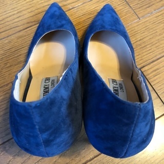 1/26迄値下げ⭐︎Jimmy Choo 青 スエード ハイヒール 絶賛お値下げ中！！！JIMMY CHOO ブルースエードハイヒール