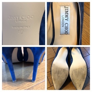 絶賛お値下げ中！！！JIMMY CHOO ブルースエードハイヒール