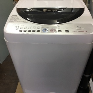 2009年製  シャープ  6kg 全自動洗濯機