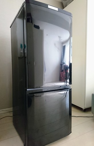 三菱２ドア冷蔵庫146リットル　 2015年型 MR-P15Z-B（値下げしました）