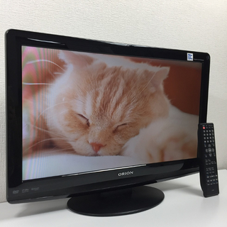 DVDプレーヤー内蔵☆送料無料！ORION 19インチ液晶テレビ