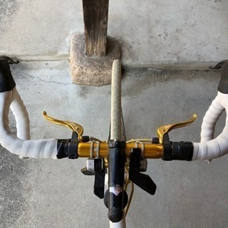 リグロードバイク 鍵、ペットボトルホルダー付き