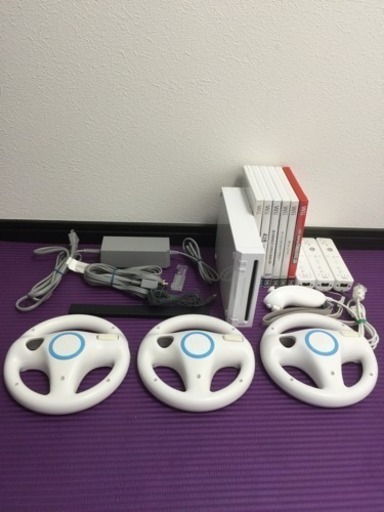 (お引き受け先が決まりました)wiiセット 人気ソフト6本セット