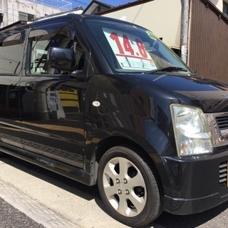 コミコミ『14.8万円』車検31/2 美車 ワゴンR リミテッド 黒