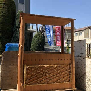 屋台、櫓、やぐらキャスター付き