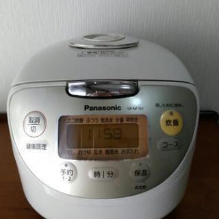 【4/7終了】Panasonic　炊飯器　2012年製