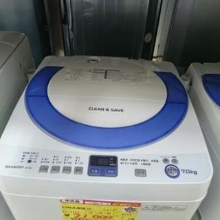 SHARP 全自動洗濯機7k ES-T706 2013年製 中古...