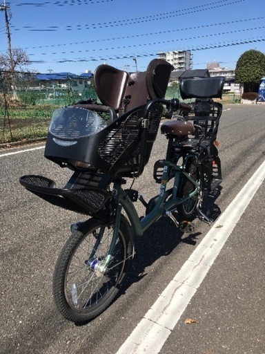 三人乗り自転車アンジェリーノ非電動カバー付き