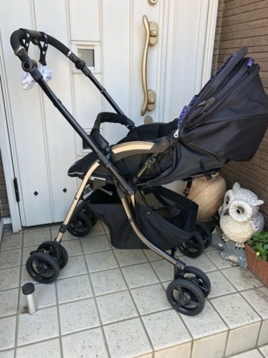 美品✨コンビベビーカー ネムリエ オート4キャス 両対面式 清掃済 人気