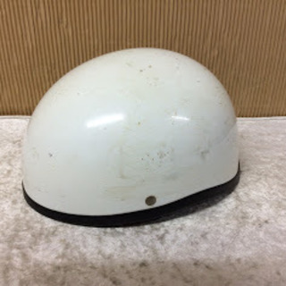 岡田商事 半キャップ ヘルメット 57～59cm KD-722 難あり