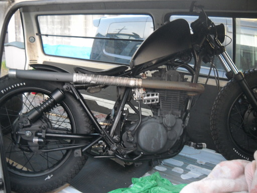 ヤマハ　SR４００　カスタム　１JR　整備済み