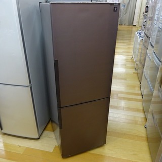 SHARP 2016年製 2ドア 冷蔵庫 超美品 安心の1年保証付！2016年製 SHARPのゆったり2ドア冷蔵庫です！