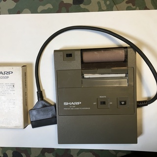 ポケコンのPRINTER and CASSETTE INTERF...