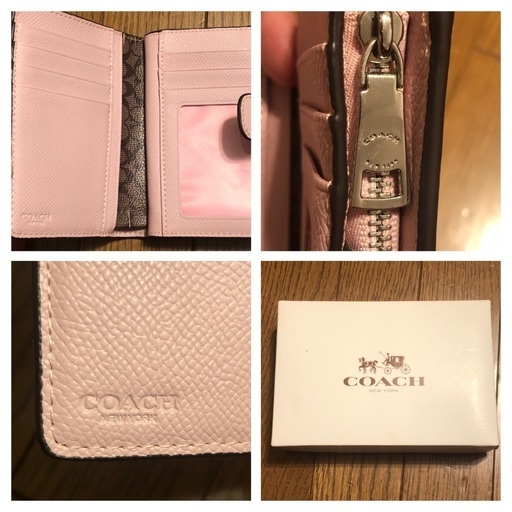 COACH　可愛いピンクのお財布♡