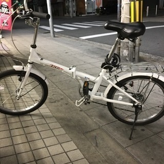 【明後日午前中まで】《今だけ》26インチ折りたたみ自転車 状態〇