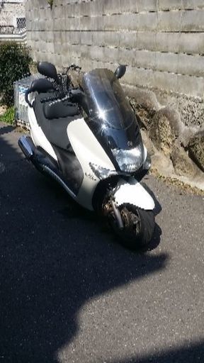 売る人確定済　マジェスティー１２５　白黒　ノーマル