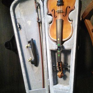  【お値下げ】ハーフサイズの練習用バイオリン　1/2 violi...