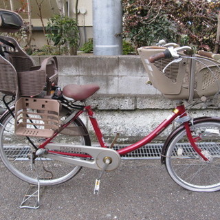 こども乗せ自転車（難あり格安）