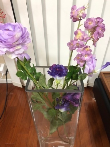 Francfrancフランフラン購入 アートフラワー3本セット造花 花瓶は含みませんアクタス コンラン カッシーナ Ikea 無印 コストコ Pekipen 相模原の家具の中古あげます 譲ります ジモティーで不用品の処分
