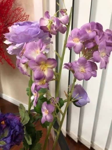 Francfrancフランフラン購入 アートフラワー3本セット造花 花瓶は含みませんアクタス コンラン カッシーナ Ikea 無印 コストコ Pekipen 相模原の家具の中古あげます 譲ります ジモティーで不用品の処分
