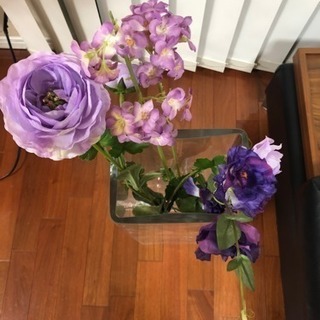 Francfrancフランフラン購入 アートフラワー3本セット造花 花瓶は含みませんアクタス コンラン カッシーナ Ikea 無印 コストコ Pekipen 相模原の家具の中古あげます 譲ります ジモティーで不用品の処分
