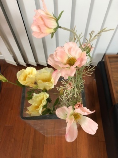 Francfrancフランフラン アートフラワー淡い春色系 2本セット 造花 花瓶は含みません アクタス コンラン カッシーナ Ik Pekipen 相模原の家具の中古あげます 譲ります ジモティーで不用品の処分