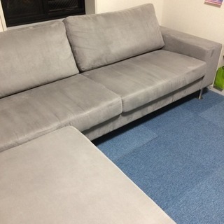 美品！値下げいたします。BoConceptソファー※フットスツール込