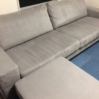 美品！値下げいたします。BoConceptソファー※フットスツール込