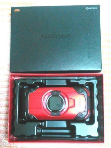Kyoceratorque X 01 赤 中古品 Au スノラビ 札幌のau その他 の中古あげます 譲ります ジモティーで不用品の処分